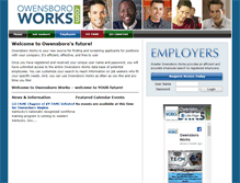 Tablet Screenshot of employers.owensboroworks.com